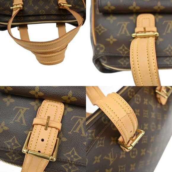 LOUIS VUITTON Multipli Cite Shoulder Bag Monogram Leather Brown 888-082525 - Picture 9 of 16